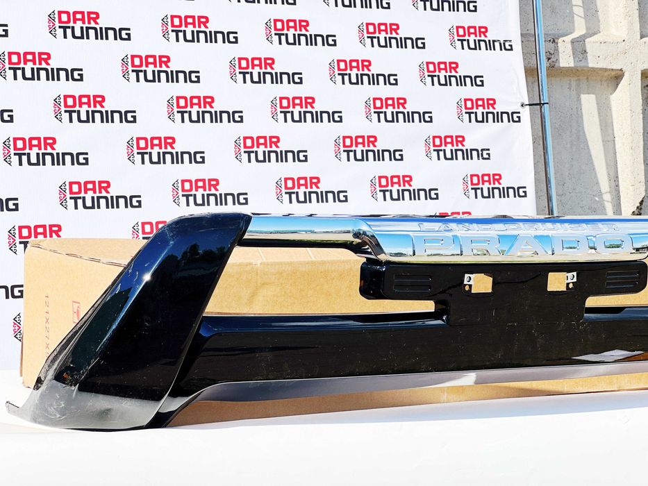 Накладка переднего бампера Prado 150