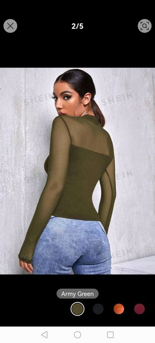 Пролетна блуза от Shein Нова