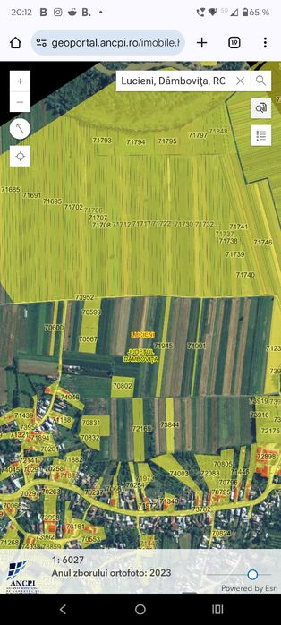 Cel mai bun pret! Ocazie!! Vand teren extravilan in Lucieni, Dambovita