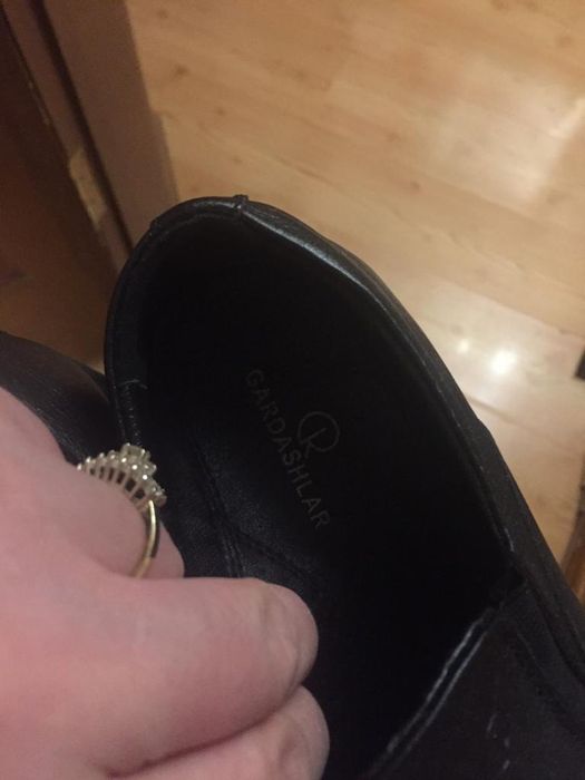 Школьное кожаные туфли,