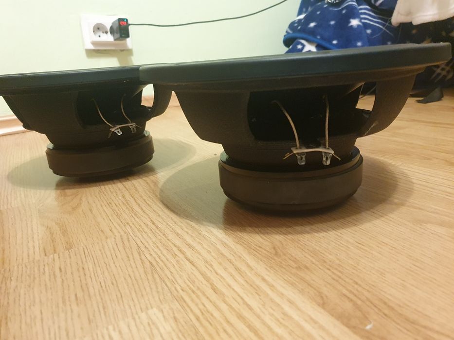 Set difuzoare subwoofer 10" 600 w Caliber  Sw S10D 2 x 4 ohmi