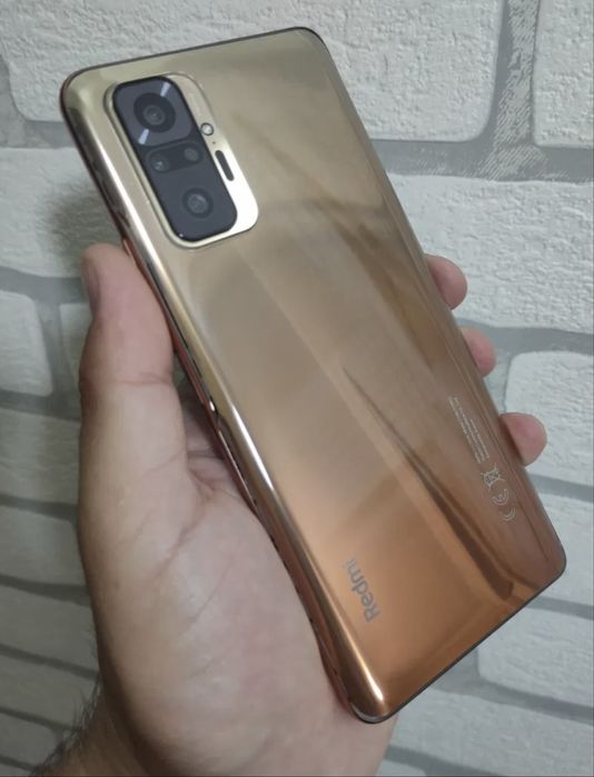 Redmi note 10 pro 6 128 rangi  gold