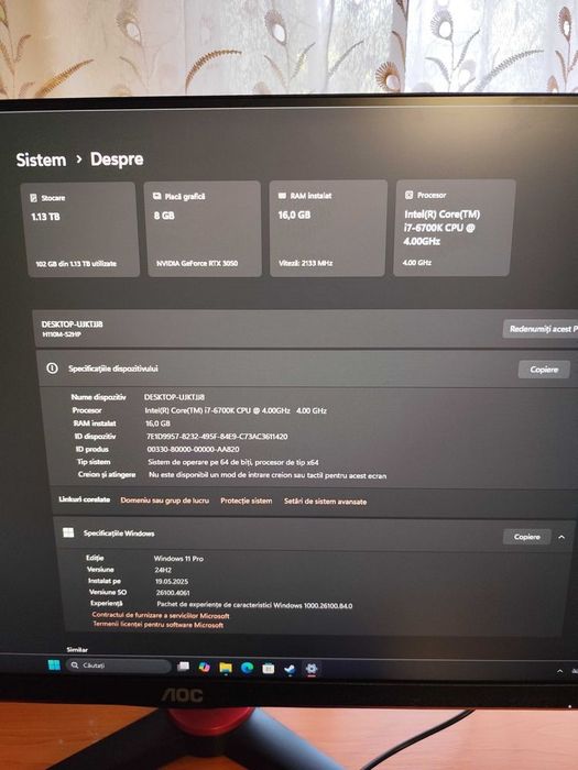 Vand / schimb Desktop PC Gaming