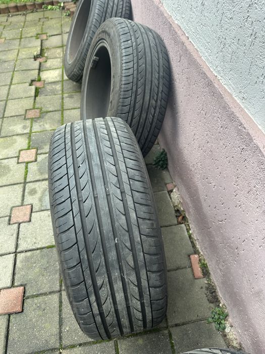 Vând set jante aliaj OXXO pentru BMW R17 225/55 cu ,cauciucuri de vară