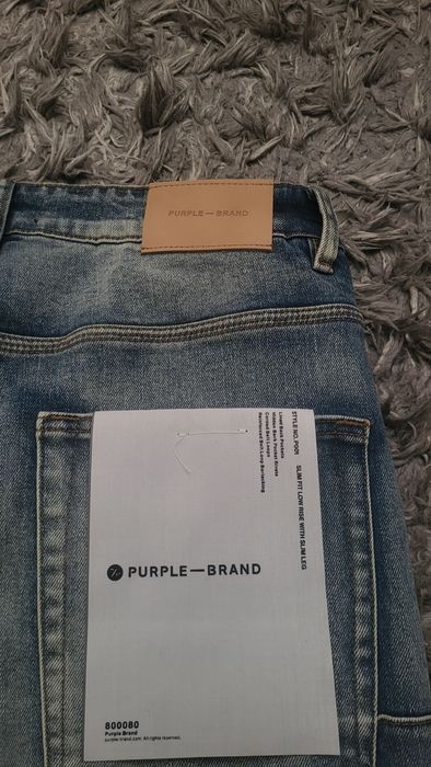 Purple Jeans Albaștrii