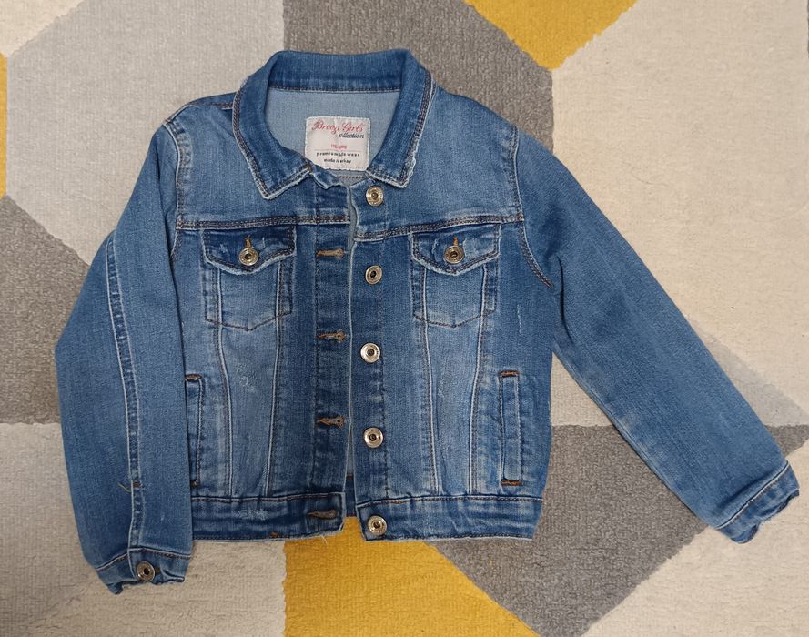 Детско дънково яке за момиче