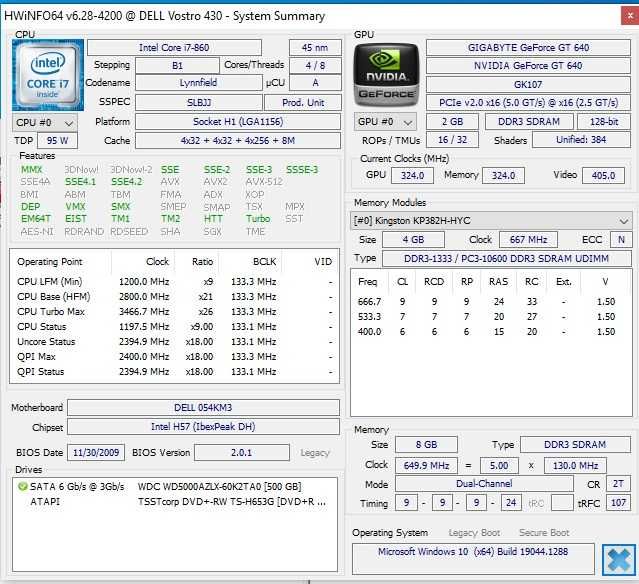 Calculator Unitate Pc Gaming Dell I7 860 Ram 8/16gb GTA CS GO Wind 10