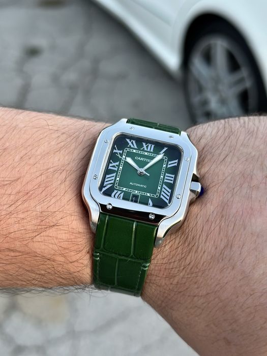 ceas cartier santos 100 medium