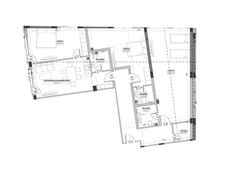 Многостаен апартамент в гр. Велико Търново, кв. "Бузлуджа"