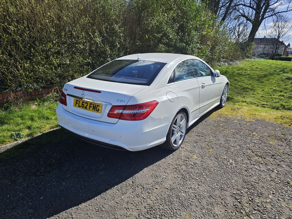 Mercedes E220 cdi coupe 2012