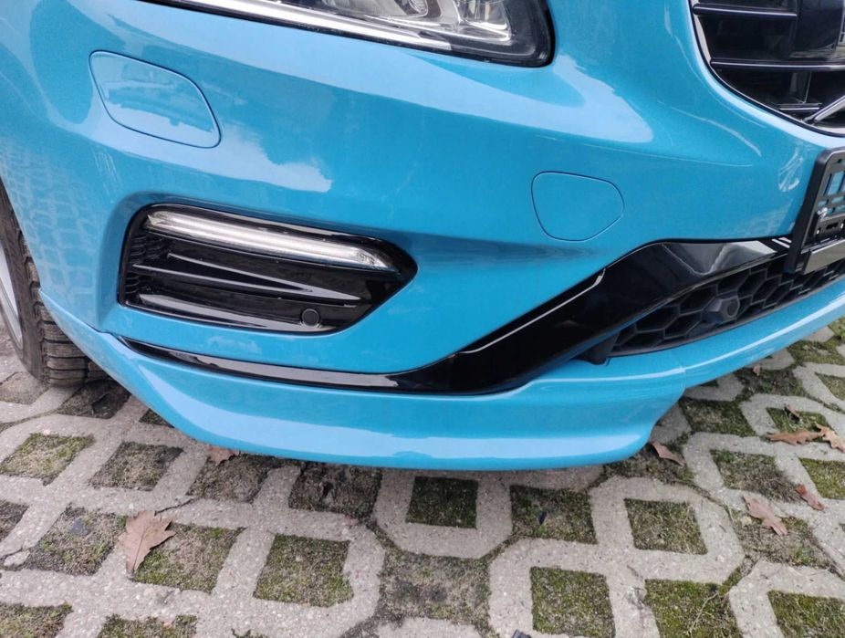 Flapsuri bara fata splitter lip fusta Volvo S60 R V60 R 2013-2018