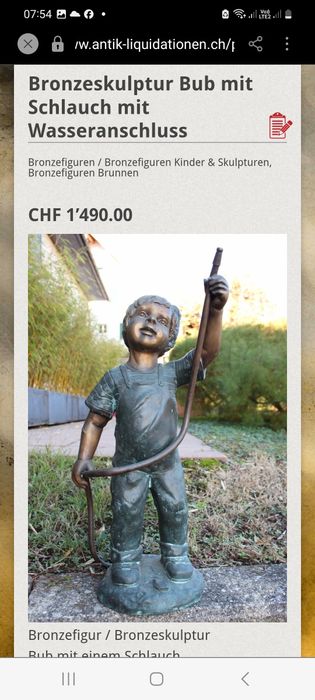 Statuete bronz pentru decoratiuni