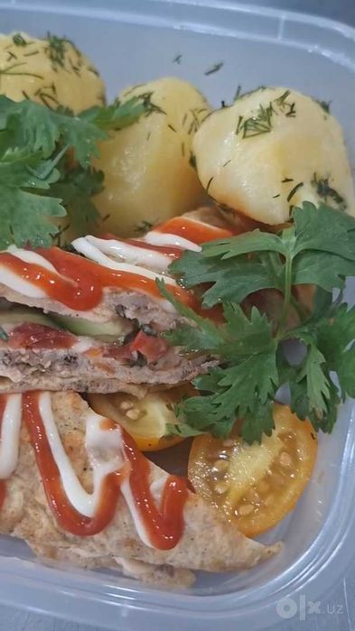 Готовая еда с доставкой в Ташкенте SELINA FOOD Комплексные обеды