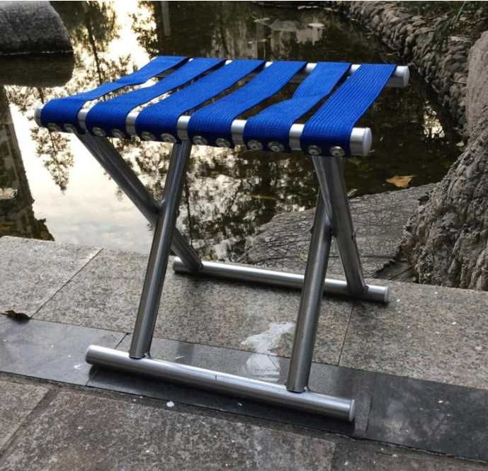 Стул, портативный трубчатый складной стул,  для отдыха на природе