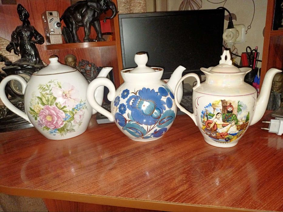 Чайник заварник ссср большой. (фарфор)