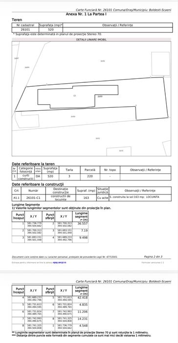 Proprietar - Casă 163 mp și Teren 770 mp – Boldești-Scăeni