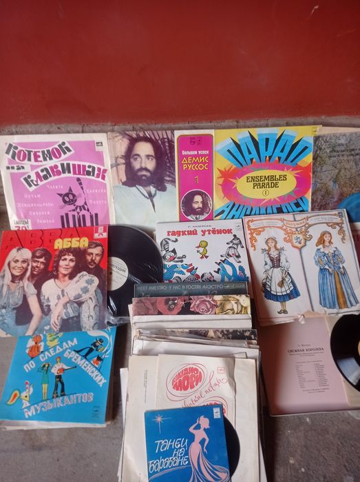 Пластинки СССР .