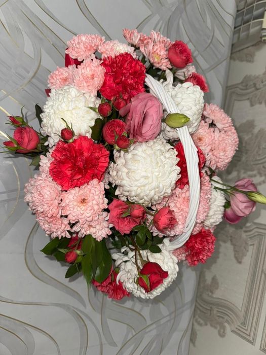 Цветы свежый букет