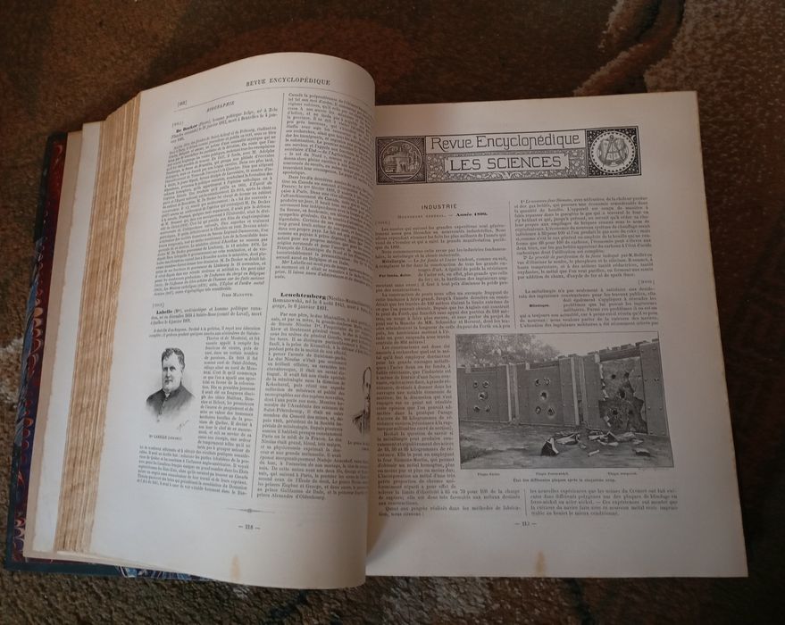 Revue Encyclopedique 3 volume 1891-1893-1899