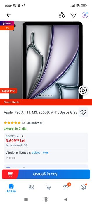 Apple iPad Air 11 256 GB