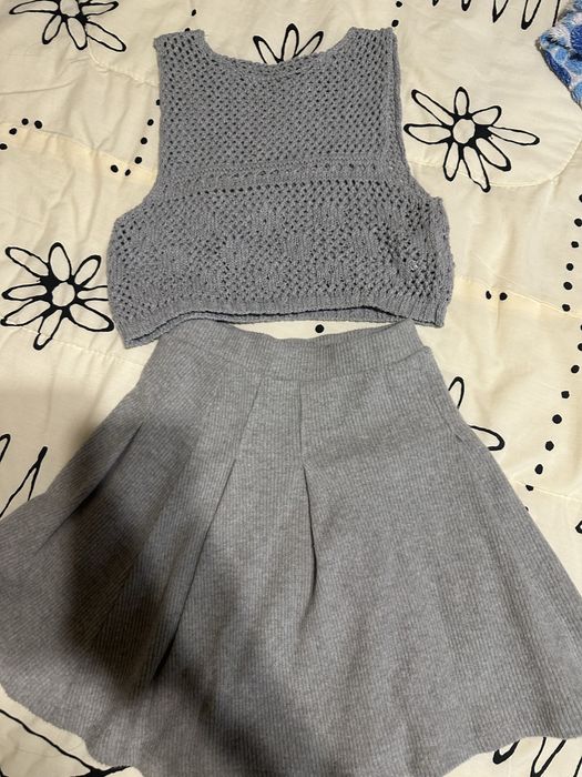 Вязанный костюм от Zara на 8-9 лет