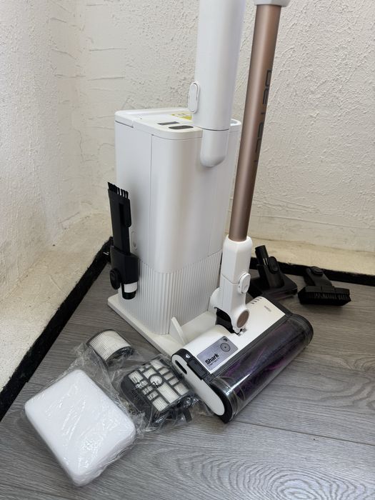Безжична Вертикална Прахосмукачка Shark Detect Clean & Empty IW3612EUT | Със Самопочистваща Станция!