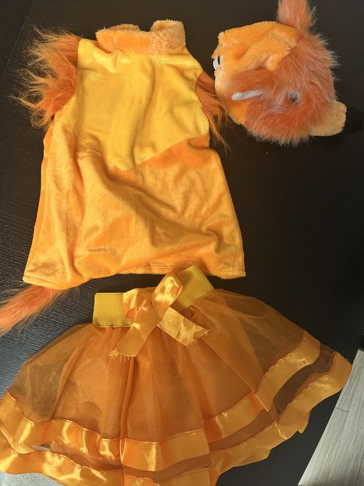 НОВОГОДНИЙ КОСТЮМ лисички для девочки