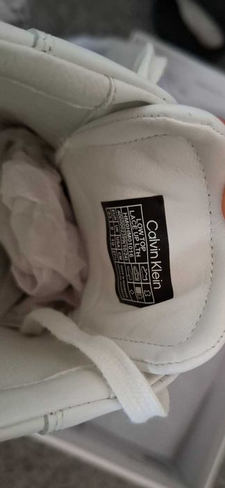 Calvin Klein Ниски маратонки в Бяло