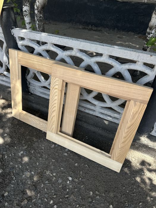 Продам новые деревянные рамы на дачу