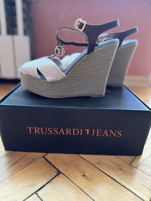 Сандали на платформа Trussardi Jeans