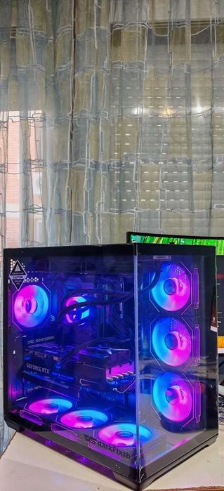 Супер Геймърски Компютър Intel I5 13600KF 14/20 Core/32Gb D5/1TB SSD/GB RTX 3070TI/Гаранция