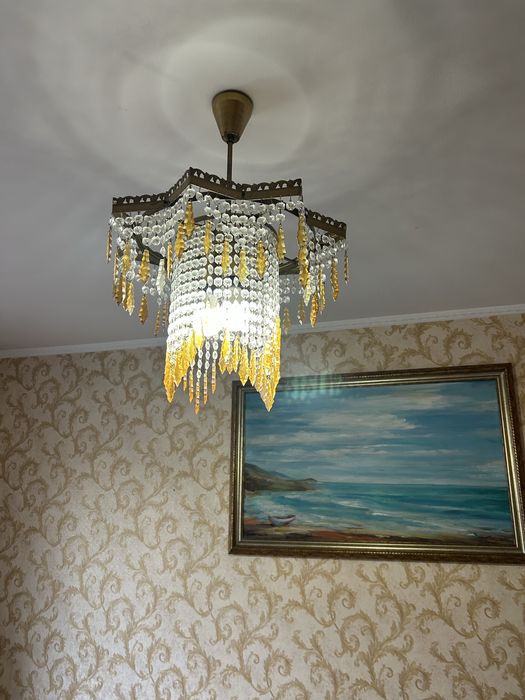 Люстры хрустальные Чехия