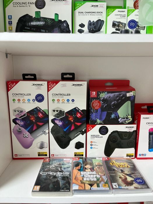 Аксессуары для Xbox и Nintendo Switch