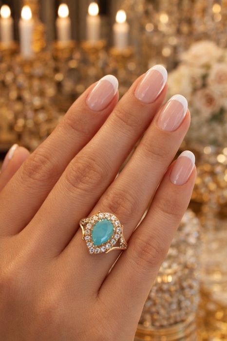 Inel aur 22 ct cu SMARALD natural, certificat