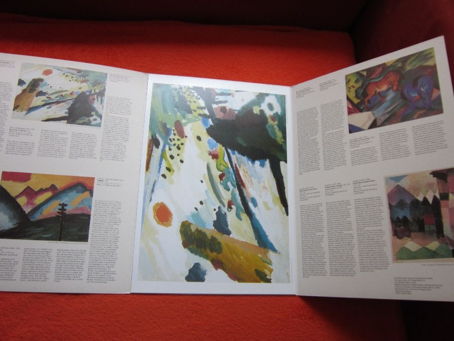 cadou deosebit Der Blaue Reiter Posterbook Germania