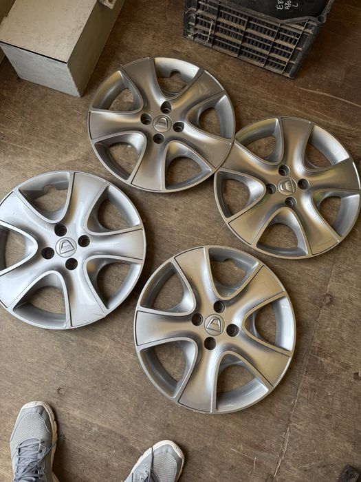 Set Capace Originale Logan Sandero Docker R16 jante structurate