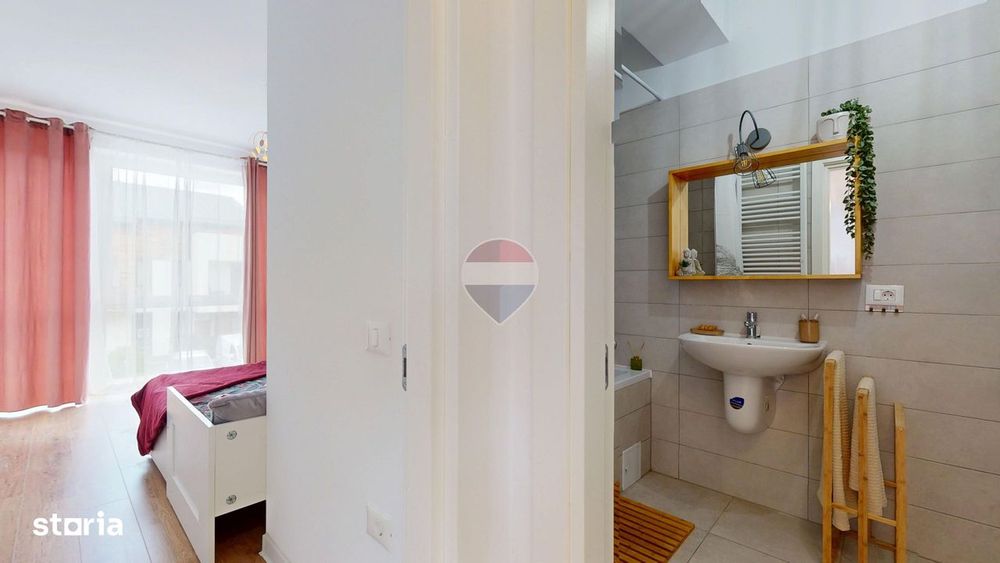 Apartament cu 2 camere de închiriat în UNO Brașov | Balcon generos