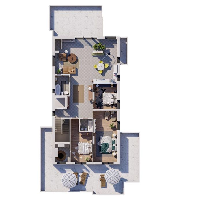 Exclusivitate Mamaia Nord Mackerel penthouse 4 camere 300mp parcare