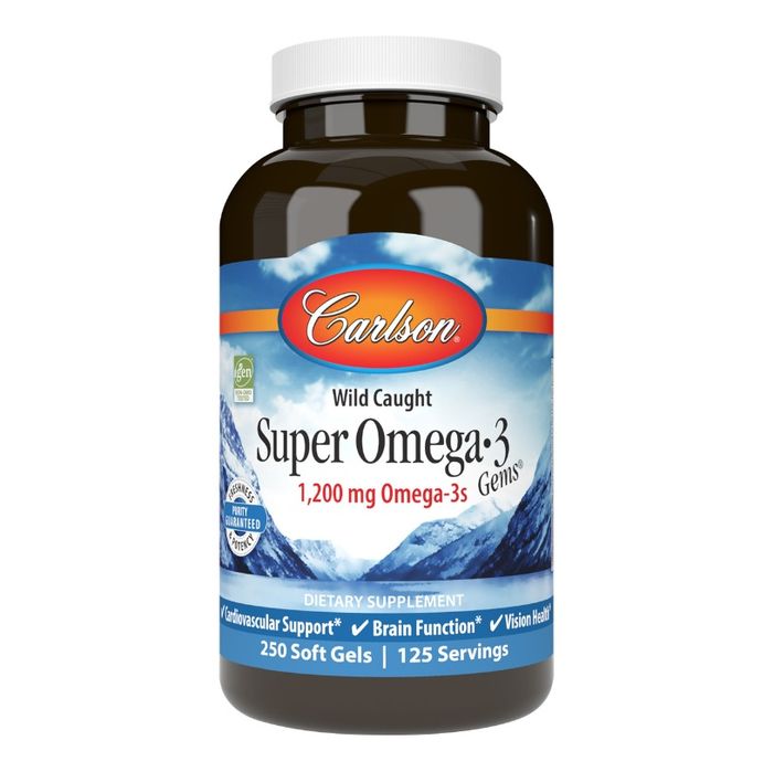 Super Omega Carlson kapsula 1200mg 250 дона