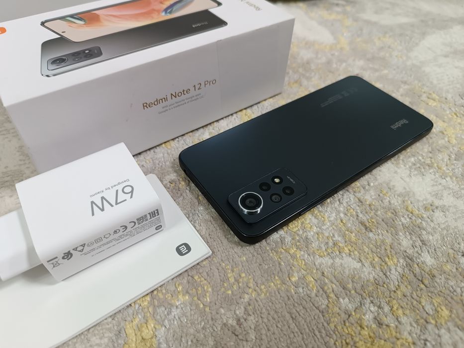 XIAOMI Note 12 Pro / 256Гб Весь комплект.