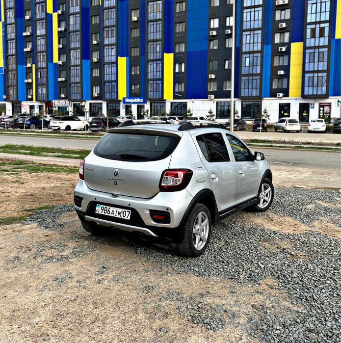 Renault Sandero/2018г/Автомат/Stepway/KZ-учет