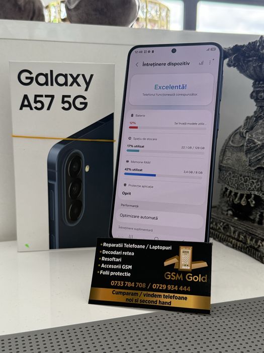 Vand samsung a57 de 128 gb 2 cicluri incarcare