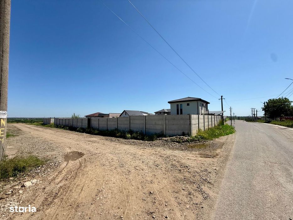 Teren de vânzare – Bălăceanca- toate utilitatile- strada asfaltata