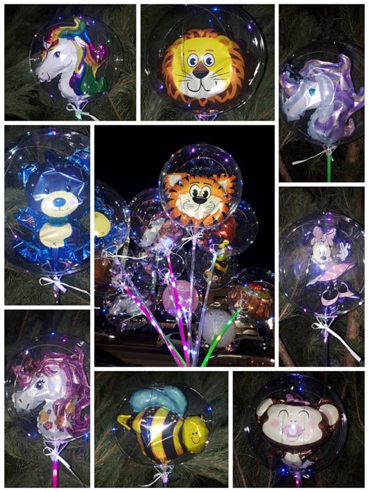 Светящиеся шары, Лед шарики