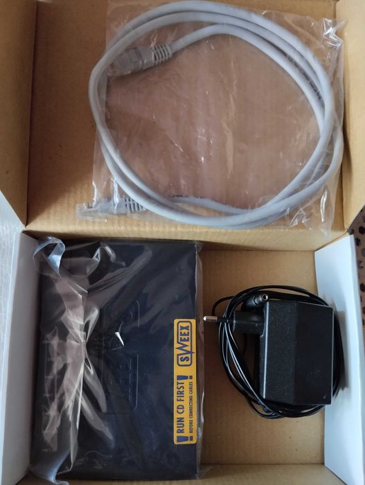 Router Sweex cu cablu