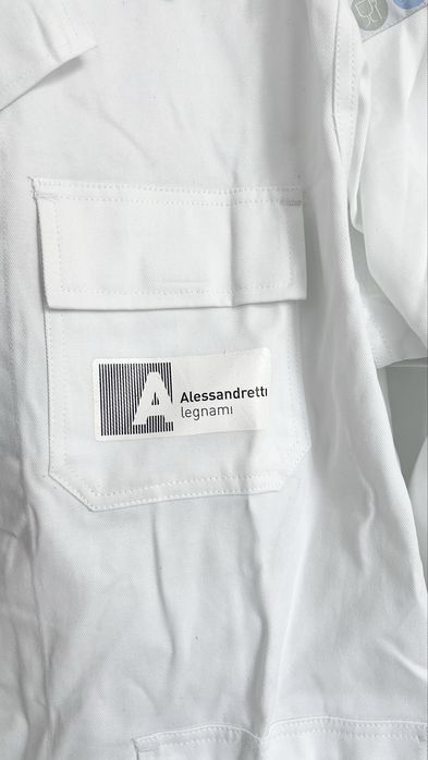 Halat alb de lucru, mărimea 46 – FoodSafe