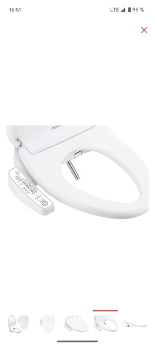 Сиденье Novita электронное биде N330AS COMPACT