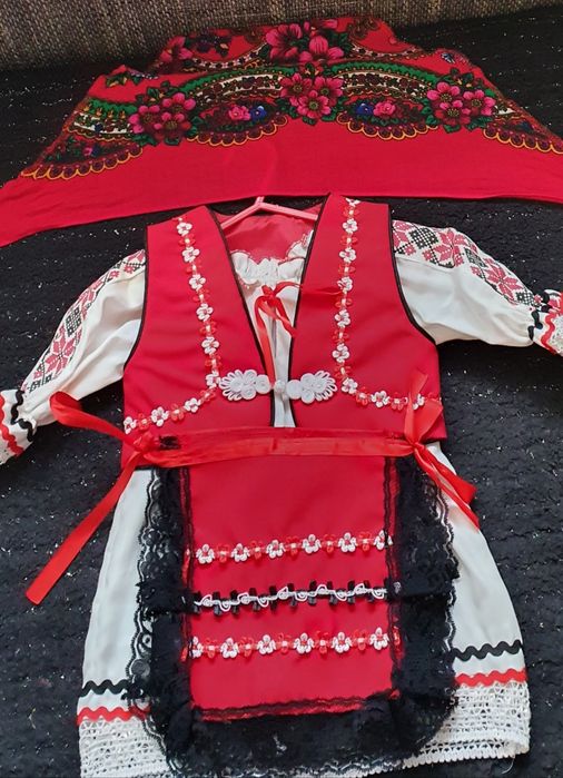 Costum popular 0-12 luni