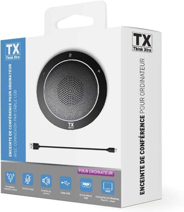 BOXA TELECOFERINTA cu microfon micro omnidirecțională Difuzor 3W 40mm