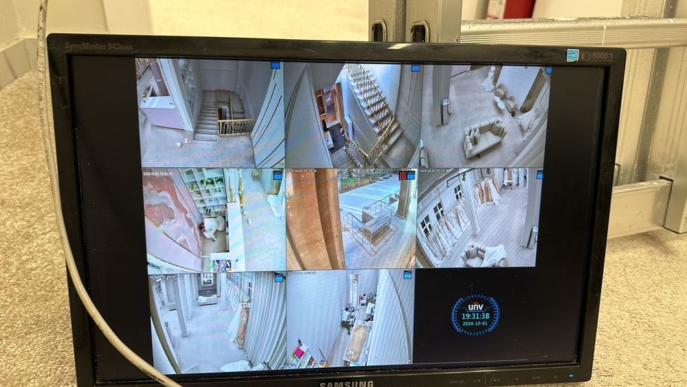 Установка и ремонт  видеонаблюдения